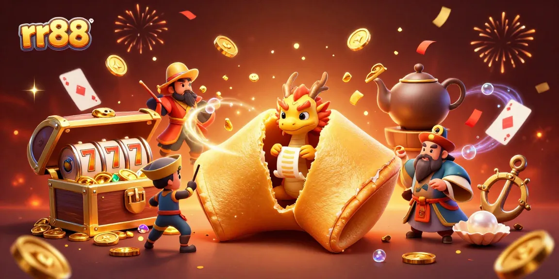 Engage in thrilling gameplay at rr88 with exciting slots amidst a vibrant casino scene.