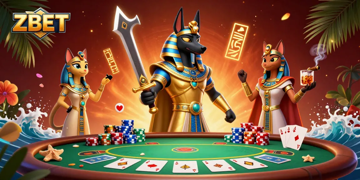 ZBET brings thrilling poker action to life with vibrant characters and dynamic gameplay elements.