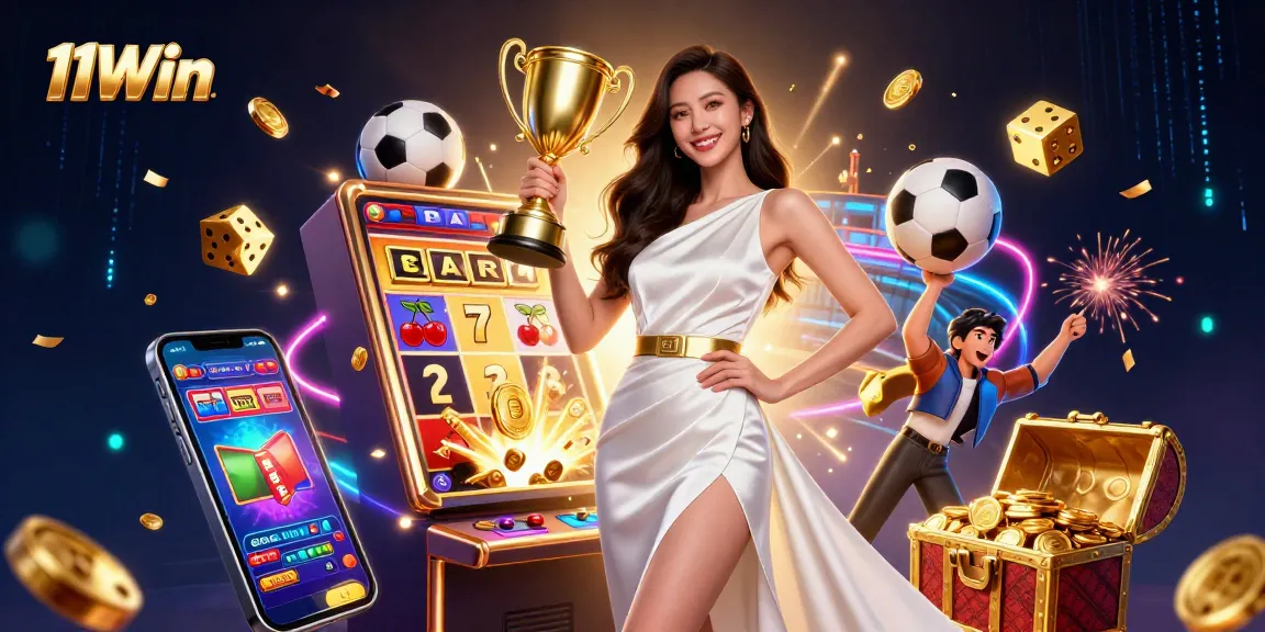 Experience the thrill of winning with 11Win's vibrant casino games and dynamic visuals.