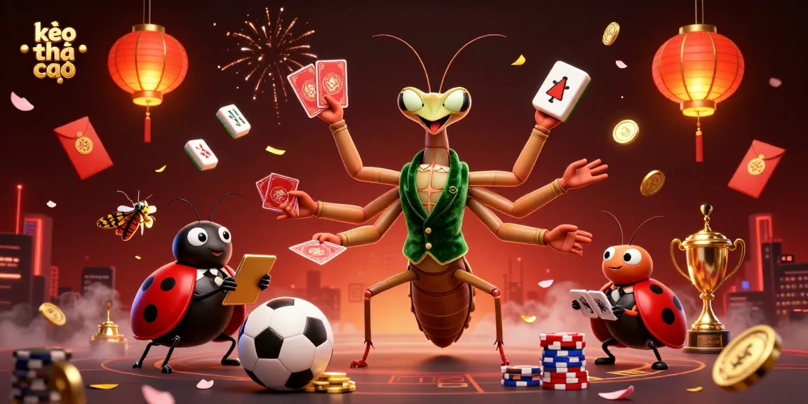 Engage with the thrilling world of kèo nhà cái while witnessing a vibrant scene of animated characters managing bets and celebrating wins, guaranteeing an exhilarating gaming atmosphere.