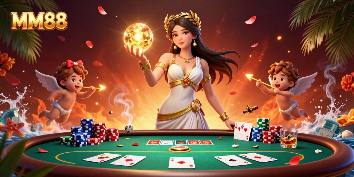 Experience exhilarating poker action and wins at MM88 with captivating visual elements.