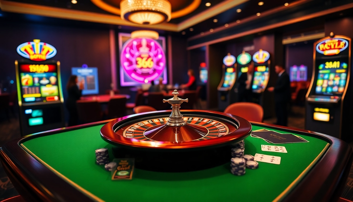 Experience fast-paced gambling excitement at s666.com with dynamic poker chips and a vibrant roulette wheel.