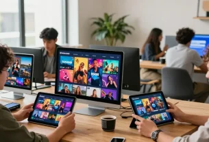 Exciting interaction with ROKOK88 daftar episodes in a modern workspace
